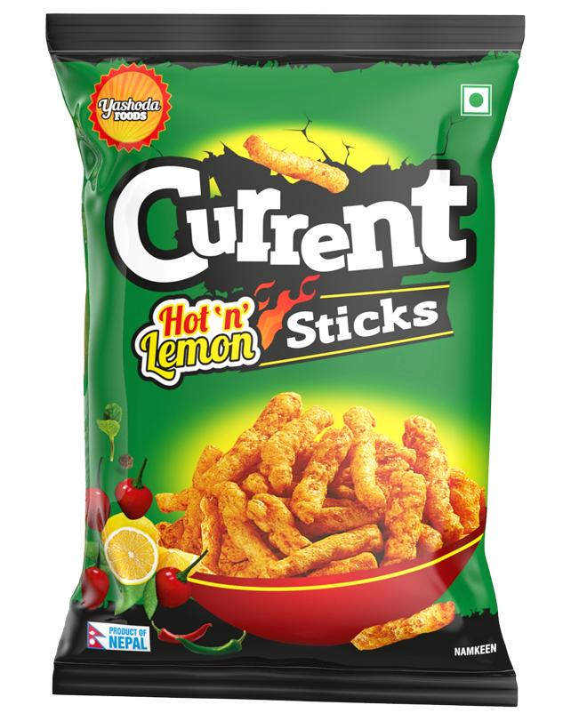 Current Hot n Lemon Sticks 80g