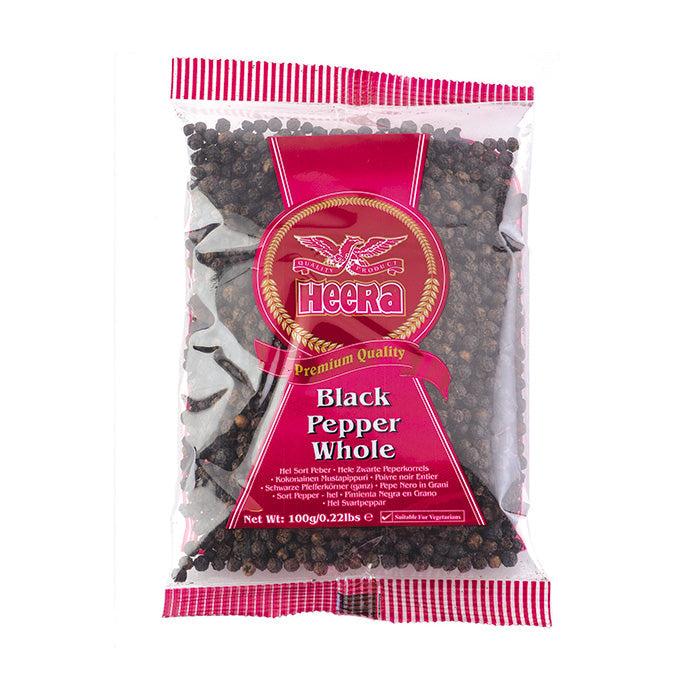 Heera Black Pepper Whole 100g