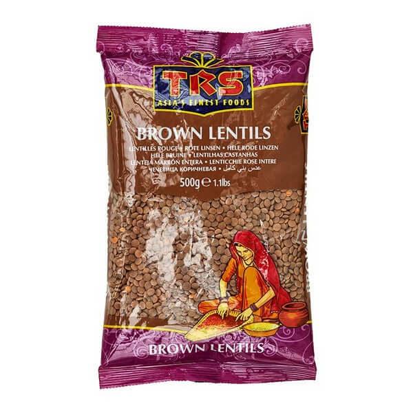 TRS Smeđa leća (Masoor Whole) 500g