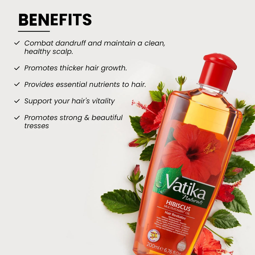 Vatika Enriched Hibiscus Oil 200ML