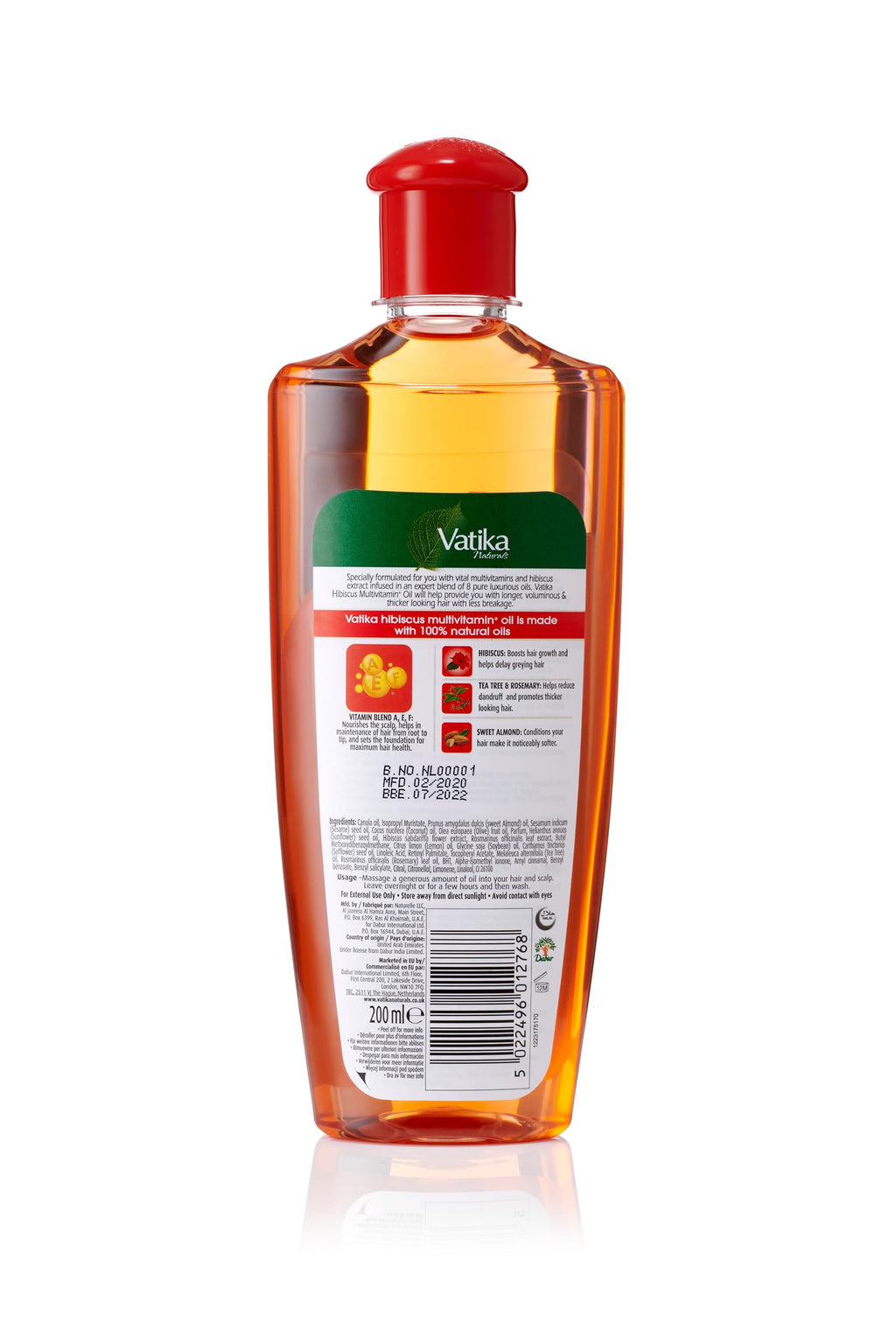 Vatika Enriched Hibiscus Oil 200ML