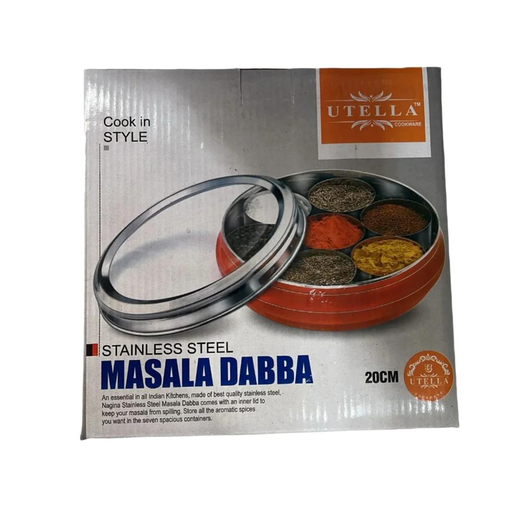 Utella Stainless Steel Masala Dabba 1 pcs