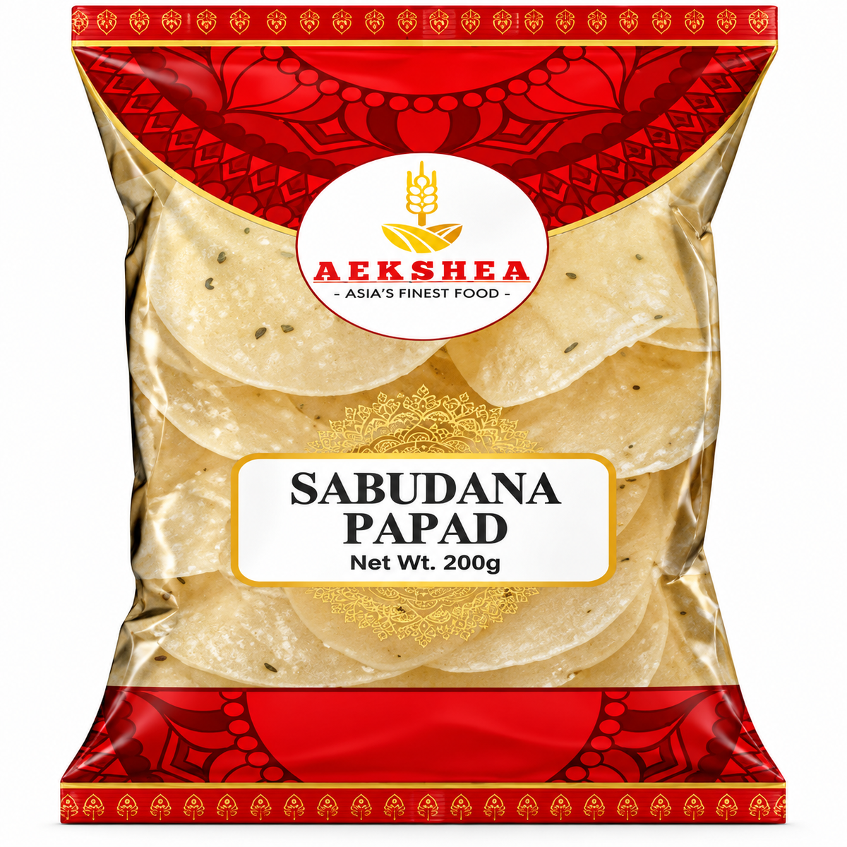 Aekshea Sabudana Papad 200g