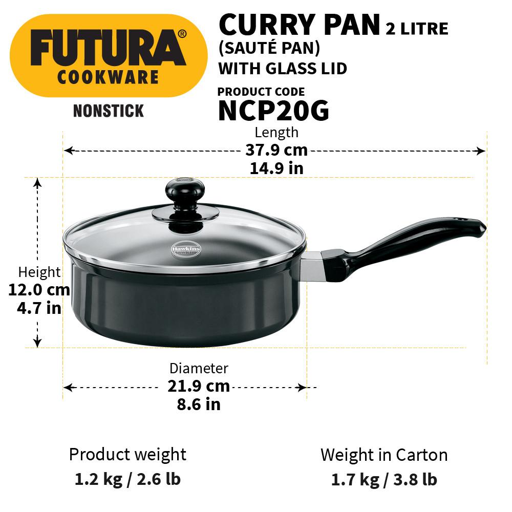 Futura neljepljiva posuda za curry (tava za pirjanje)