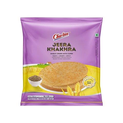 Charliee Jeera Khakhra 150g