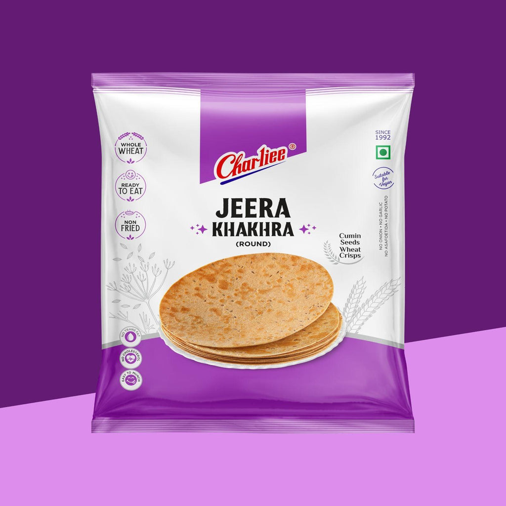 Charliee Jeera Khakhra 150g