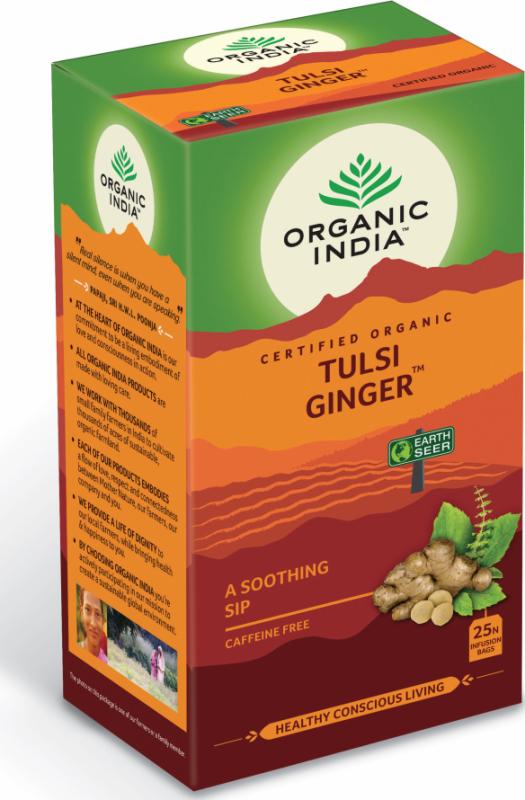 Organic India Tulsi Ginger 25PCS