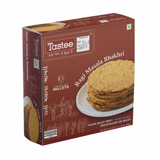 Tastee Bhakhari Ragi Masala 180g