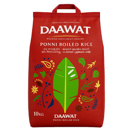 Daawat Ponni kuhana riža 10 kg