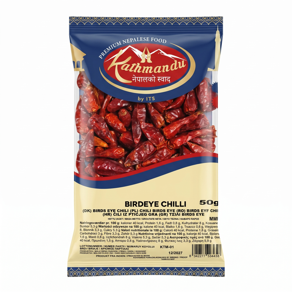 Khatmandu Birdeye Chilli 50 g