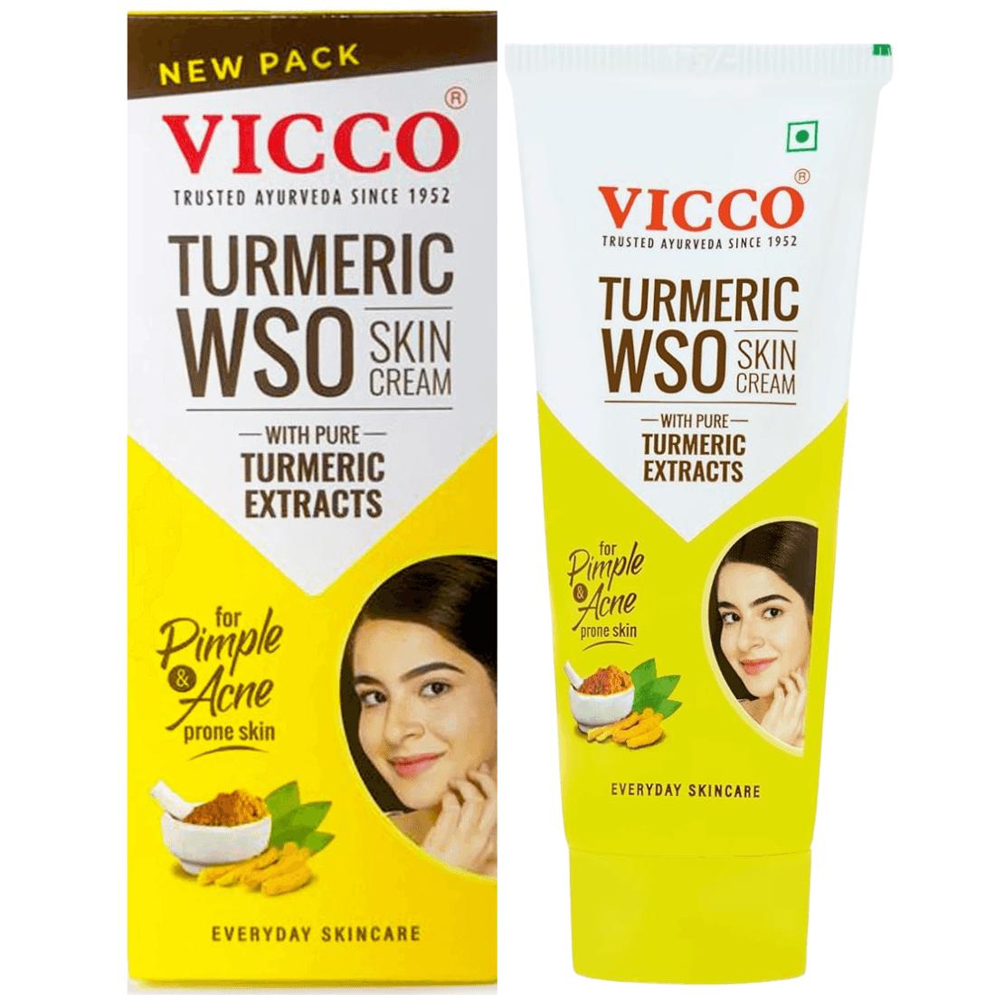 Vicco Turmeric WSO Vanishing Cream 60g