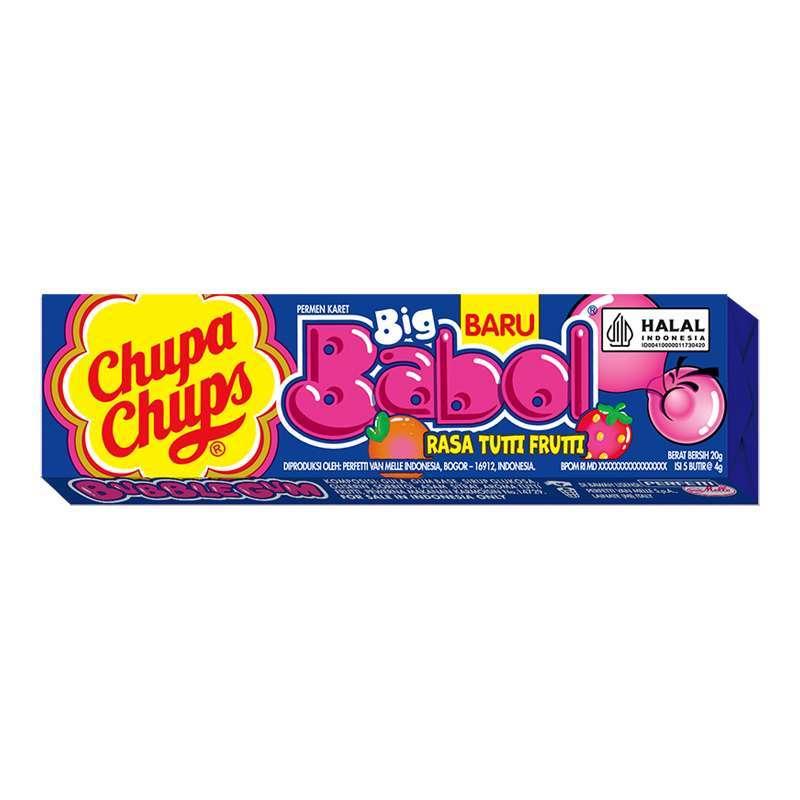 Chupa Chups žvakaća guma Tutti Frutti 28g