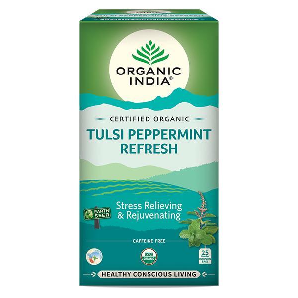 Organic India Tulsi Peppermint Refresh 25PCS