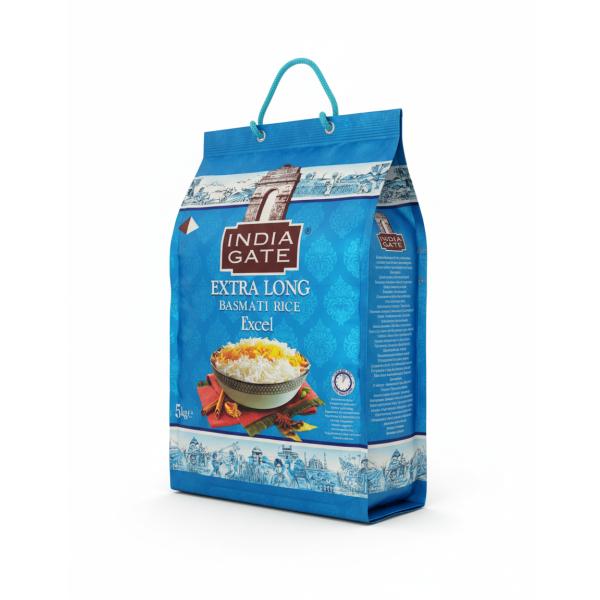 India Gate Extra Long Basmati riža Excel 5 kg