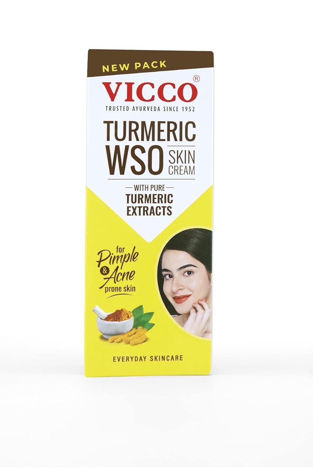 Vicco Turmeric WSO Vanishing Cream 60g